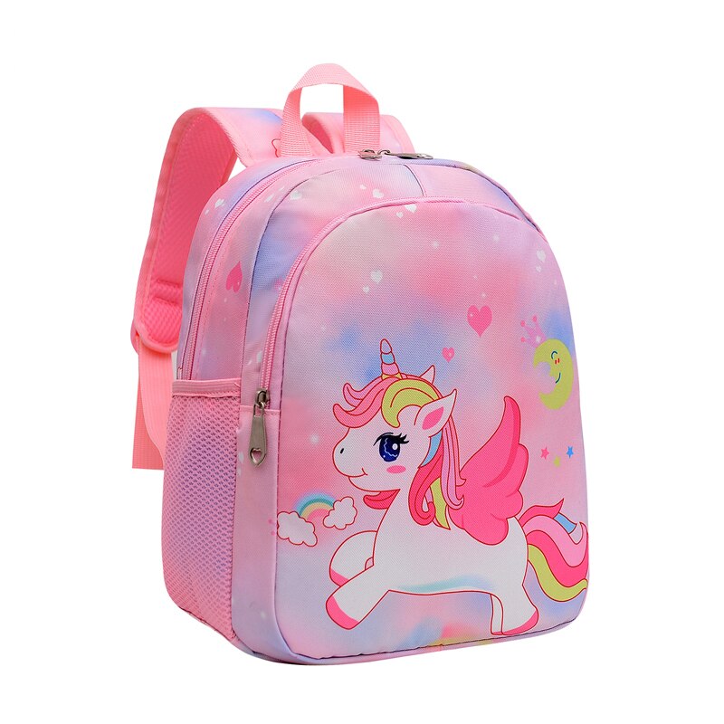 2022 Trendy Cartoon Backpack Children Cute Unicorn Schoolbag New Primary School Mermaid Backpack Large Capacity Kindergarten Bag