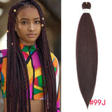 Easy Braiding Synthetic Ombre Pre Stretched Crochet EZ Braid Hair Extensions Soft Yaki Straight Low Temperature Fiber Easy Braiding Synthetic Ombre Pre Stretched Crochet EZ Braid Hair Extensions Soft Yaki Straight Low Temperature Fiber