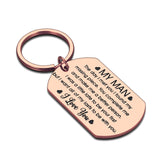 Birthday Valentine Day Keychain Gifts for Boyfriend Husband My Man I love you Couples Keyring for Man Wedding Gifts