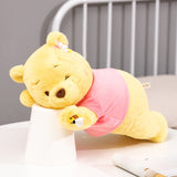 back to school 40-50cm Cute Anime Pooh Bear Plush Toy Cartoon Strawberry Bear Plush Doll Soft Stuffed Animal Baby Pillow Birthday Gift for Kids