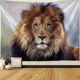 Tiger Tapestry Lion Culture Home Decoration Gift Animals Wall Art for Bedroom Living Room Dropshipping