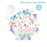 Xpoko 27/25cm Custom Transparent Letter Box A-Z Baby Shower Girl 1st Birthday Party Decoration Kids Wedding Birthday Balloon DIY Box