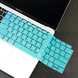 Xpoko Silicone Keyboard Cover for Macbook Pro 13 2021 2020 2019 M1 Air 13 Screen Cover TPU Protector Sticker Film EU US-Enter