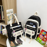 back to school New School Bags For Girls Kids Cute Printing School Backpack set Teenagers Schoolbags Fashion Girl kawaii Backpacks Satchel