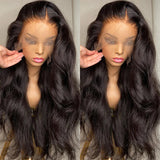 Xpoko Body Wave Lace Front Wig 13x4 30 32 Inch Transparent Lace Frontal Wig 4x4 Closure Wig Wet And Wavy Human Hair Lace Frontal Wig