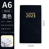 back to school 2023 Agenda Weekly Planner 365 Days A6 Leather Notebook Daily Plan Planner Notebook Agenda Organizer Stationery School Supplies