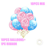 Xpoko Baby Shower Boy or Girl Balloons Gender Reveal Party Decorations  Baby Boy Shower Decor