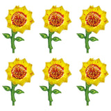 6pcs/set Sunflower Party Balloons Sunflower Birthday Decoration Kids Bee Birthday Party Baby Shower Decoration Globos Boys Toys