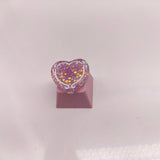 Personality Design Resin Cherry Mx Switch Cute Pink Kawaii Esc Keycap Mechanical Gaming Keyboard Keycaps Transparent Keys Caps