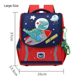 back to school Cute Dinosaur Children Primary School Backpack 1 Grade Sac A Dos Pack Boys Cartoon School Bags For Kids Satchels Mochila Hombre