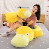 back to school 60-100cm Big Psyduck Pokemon Pillow Anime Cartoon Pokémon Psyduck Plush Toy Stuffed TAKARA TOMY Plush Doll Kids Birthday Gift