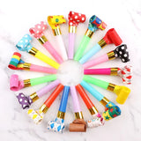 Xpoko 5 PCS Funny Party Blowouts Whistles Kids Birthday Party New Year Gift Supplies Noice Maker Toys Holiday Gift