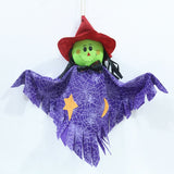 Xpoko Happy Halloween Baby Witch Hat Bat Ghost Pumpkin Cake Topper Trick Or Treat Party Supplies Dessert Decoration