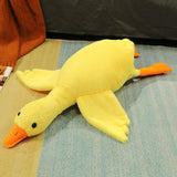 back to school 50-190cm Kawaii Giant White Goose Plush Toys Big Gray Stuffed Animal Duck Sleep Pillow Doll Girl Christmas Gifts for Kids Baby