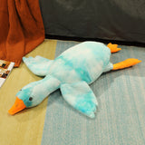 back to school 50-190cm Kawaii Giant White Goose Plush Toys Big Gray Stuffed Animal Duck Sleep Pillow Doll Girl Christmas Gifts for Kids Baby