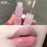 Xpoko Lip Oil Transparent Lip Cream Moisturizing Lipgloss Lipstick Primer Remove Dead Skin Lighten Lip Lines Lip Balm Plump Lips Care