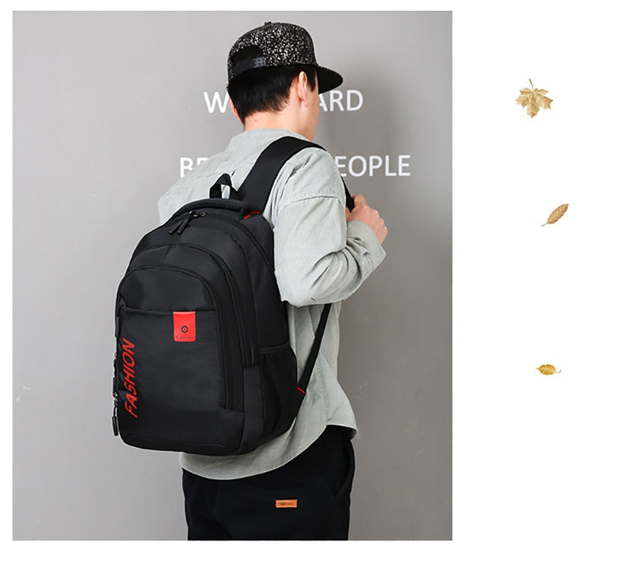 Xpoko Men's Backpack Top Quality Large m2 Capacity Bags Polyester Fashion Man Book Casual