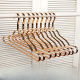 back to school 6pcs Clothes Hangers Coats Pants Drying Rack Wardrobe Space Saver Aluminium Alloy Storage Racks Clothes Hanger