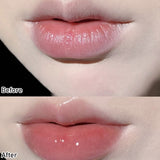 Xpoko Lip Oil Transparent Lip Cream Moisturizing Lipgloss Lipstick Primer Remove Dead Skin Lighten Lip Lines Lip Balm Plump Lips Care