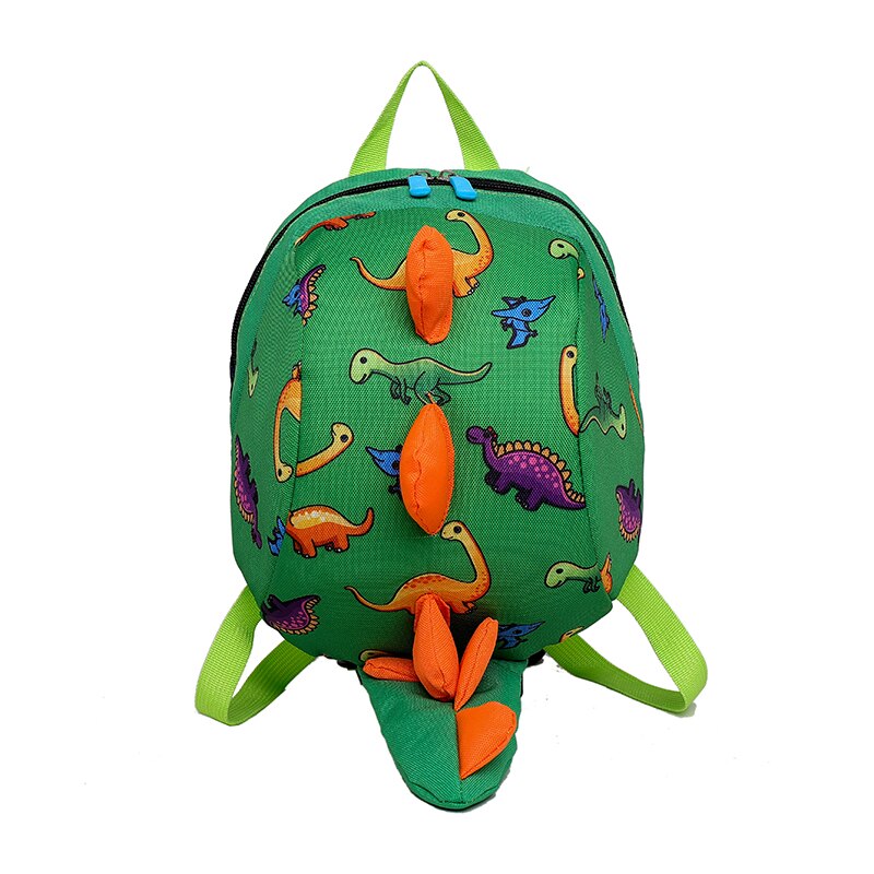 Cute Dinosaur Baby Schoolbag Infant Baby Anti-lost Toddler Backpack Kawaii Children Kindergarten Bookbag Safety Harness Kids Bag