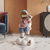 Nordic Astronaut Resin Creative Ornament Home Decoration Statue TV Cabinet Desk Statue Bookcase Sculpture Handicraft Gift