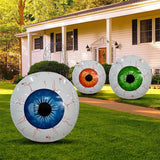 Halloween Inflatable Eyeball Decor 38CM/15Inch Horror 4D Inflatable Eyeball Halloween Theme Eyeballs Outdoor Party Decor