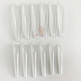 3XL Coffin Extra Long Full Cover False Nail Tips Acrylic Press On Extendo Salon Manicure Artificial Fake Nails