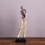 Modern Golf Character Sculpture Resin Crafts Home Decoration Portrait Figure Statue Decorative Figurines for Interior Desk Decor