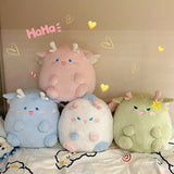 Back to school 40cm Kawaii Cushion Cartoon Animal Pillows Soft Sofa Plush Toy Stuffed Decorative Pillow Cushions Funny Home Decor Kids Gifts