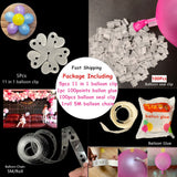 7/13/19tubes Led Balloon Holder Column Balloons Stand Stick Ballon Birthday Party Decorations Kids Adult Wedding Christmas Decor