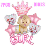 Xpoko Baby Shower Boy or Girl Balloons Gender Reveal Party Decorations  Baby Boy Shower Decor