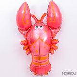 1pc Sea Animal Starfish Crab Octopus Hippocampus Foil balloon Ocean world Theme Birthday Party Decoration Globos Kids toy Ballon