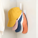 back to school Hat Rack for Baseball Caps Adhesive Hat Hooks for Wall Cap Hanger Storage Cap  No Drilling  Organizer Hat Holder for Door Closet