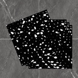 European Style Terrazzo Removable Floor Sticker for Kitchen Bathroom Waterproof Non-slip Vinyl Self-adhesive Flooring Decoration