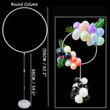 7/13/19tubes Led Balloon Holder Column Balloons Stand Stick Ballon Birthday Party Decorations Kids Adult Wedding Christmas Decor