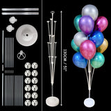 7/13/19 Tube Balloon Holder Balloons Stand Column Eid Balloon Adult Kids Birthday Party Baby Shower Wedding Decoration Supplies