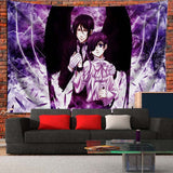 Black butler Tapestry Anime Home Decoration Gift Souvenier Cartoon Wall Art for Bedroom Living Room Dropshipping