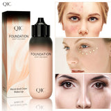XPOKO 2 Colors Silky Liquid Foundation Oil Control Light Moisturizing Cover Dark Circles Concealer BB Cream Facial Makeup Cosmetics