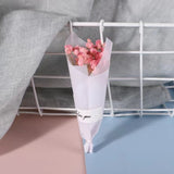 Xpoko Mini Small Flower Bouquet Rose Sunflower Babysbreath Dried Flowers Gift For Girlfriend Valentine's Day New Year Home Decoration