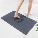 Quick Drying Bathroom Rug Surper Absorbent Bath Mat Non-slip Entrance Doormat Nappa Skin Floor Mats Toilet Carpet Home Decor