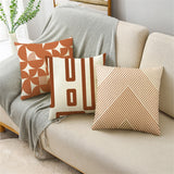 Xpoko Fall Leaves Thanksgiving Pumpkin Collection Bedroom Living Room Sofa Decor Linen Pillowcase45*45Cm