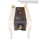 Muslim Tablecloth Ramadan Decorations for Home EID Mubarak Decor EID Tablecloth Ramadan Kareem Decor Islam Muslim Party Supplies