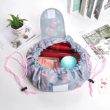 Women Travel Magic Pouch Drawstring Cosmetic Bag Organizer Lazy Make up Cases storage bag Kit Box Tools Toiletry Beauty Case