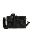 Xpoko 2024 New Fashion Bags Elegant HandbagWoven Plaid Crossbody Bag