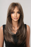 Xpoko 13*1" Full-Machine Wigs Synthetic Long Straight 22"