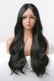 90s lob 13*2" Lace Front Wigs Synthetic Long Wavy 24" 150% Density
