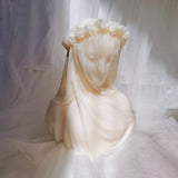 Xpoko home decor room decor bedroom decor office decor Veiled Lady Soy Wax Candle