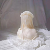 Xpoko home decor room decor bedroom decor office decor Veiled Lady Soy Wax Candle