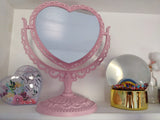 Xpoko home decor room decor bedroom decor office decor Coquette Heart Mirror