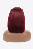 90s lob 12" 155g #99J Lace Front Wigs Human Hair 150% Density